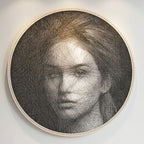 Personalized String Art Portrait
